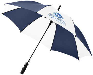 Зонт Barry  23'', цвет темно-синий, белый - 10905310- Фото №3