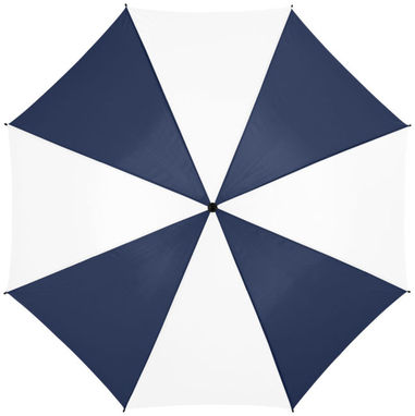 Зонт Barry  23'', цвет темно-синий, белый - 10905310- Фото №4