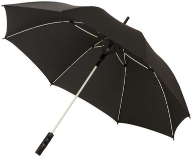 Зонт Spark  23'', цвет сплошной черный, белый - 10908703- Фото №1