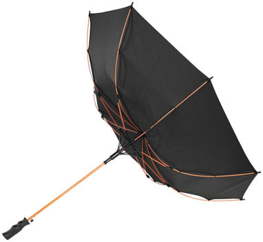 Зонт Spark  23'', цвет сплошной черный, оранжевый - 10908704- Фото №6
