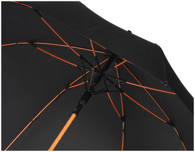 Зонт Spark  23'', цвет сплошной черный, оранжевый - 10908704- Фото №7