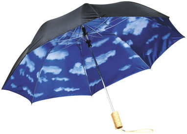 Зонт Blue skies  21'', цвет сплошной черный - 10909300- Фото №6