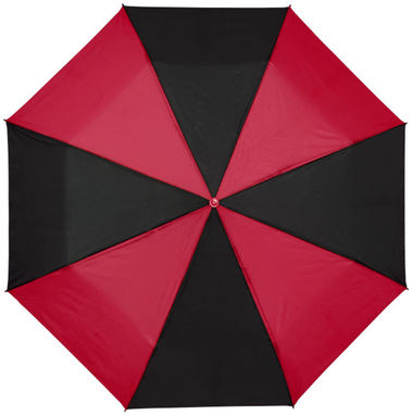 Зонт Spark  21'', цвет сплошной черный, красный - 10909501- Фото №5