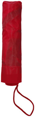 Зонт Spark  21'', цвет сплошной черный, красный - 10909501- Фото №6