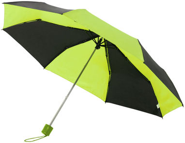 Зонт Spark  21'', цвет сплошной черный, зеленый - 10909502- Фото №1