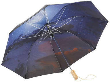 Зонт Clear night sky  21'', цвет сплошной черный - 10909600- Фото №6