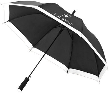 Зонт Kris  23'', цвет белый, сплошной черный - 10909700- Фото №2