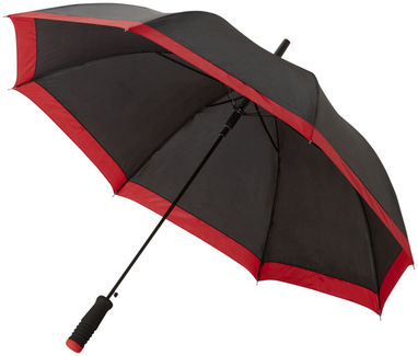 Зонт Kris  23'', цвет красный, сплошной черный - 10909702- Фото №1