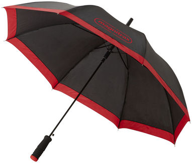 Зонт Kris  23'', цвет красный, сплошной черный - 10909702- Фото №3
