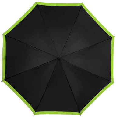 Зонт Kris  23'', цвет лайм, сплошной черный - 10909703- Фото №4
