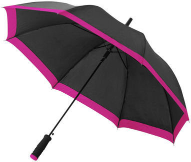 Зонт Kris  23'', цвет фуксия, сплошной черный - 10909705- Фото №1