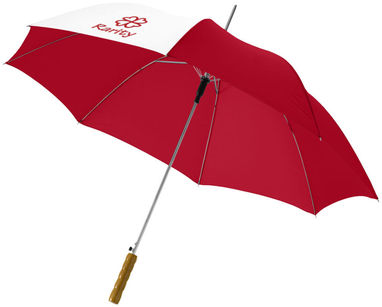 Зонт Tonya  23'', цвет красный, белый - 10909902- Фото №2