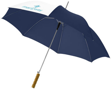Зонт Tonya  23'', цвет темно-синий, белый - 10909903- Фото №2