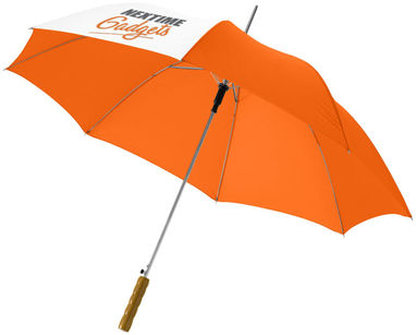 Зонт Tonya  23'', цвет оранжевый, белый - 10909905- Фото №2