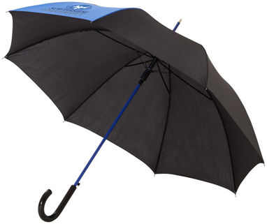 Зонт Lucy  23'', цвет ярко-синий, сплошной черный - 10910001- Фото №2