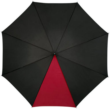 Зонт Lucy  23'', цвет красный, сплошной черный - 10910002- Фото №3