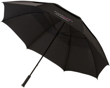 Зонт Newport  30'', цвет сплошной черный - 10911000- Фото №2