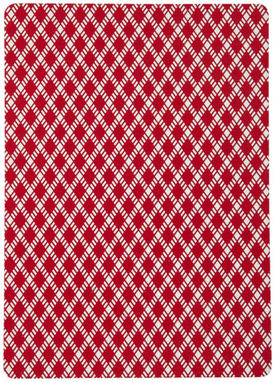 Карткова гра Reno в чохлі, колір червоний прозорий - 11005202- Фото №3