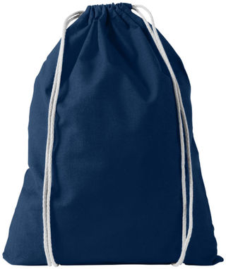 Хлопоковый рюкзак Oregon, цвет темно-синий - 12011305- Фото №4