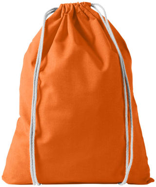 Хлопоковий рюкзак Oregon, колір оранжевий - 12011306- Фото №4
