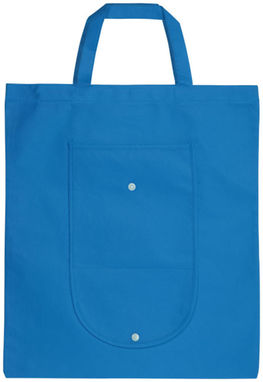 Складная сумка Maple из нетканого материала, цвет ярко-синий - 12026802- Фото №4