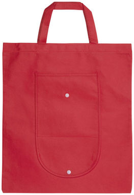 Складная сумка Maple из нетканого материала, цвет красный - 12026803- Фото №4
