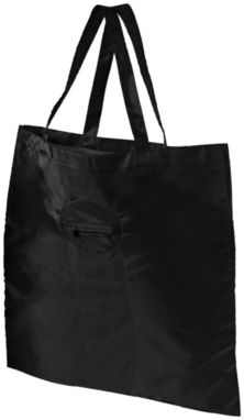 Складная сумка для покупок, цвет сплошной черный - 12027200- Фото №1