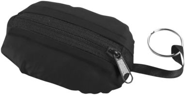 Складная сумка для покупок, цвет сплошной черный - 12027200- Фото №3