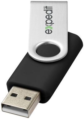 Накопитель Basic USB  16GB, цвет сплошной черный - 12371300- Фото №2