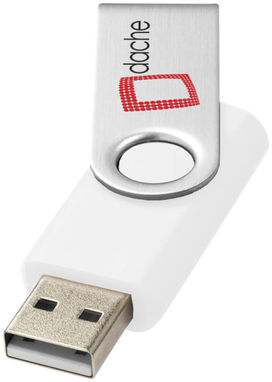 Накопитель Basic USB  16GB, цвет белый - 12371301- Фото №2