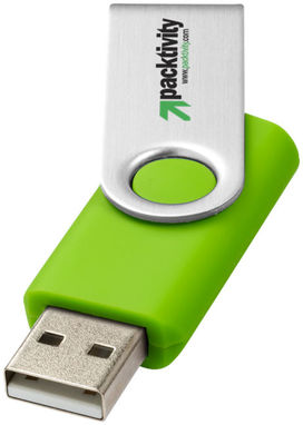 Накопитель Basic USB  32GB, цвет лайм - 12371404- Фото №2