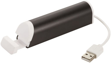 Хаб USB , цвет сплошной черный - 12372400- Фото №5