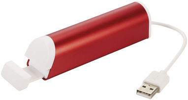 Хаб USB , колір червоний - 12372403- Фото №5
