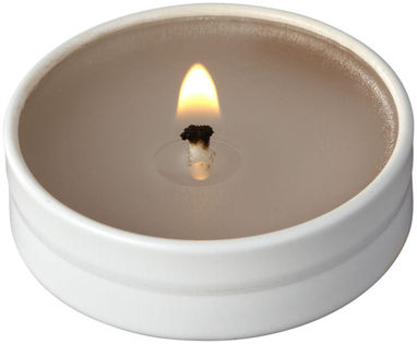Свеча Bova в жестяной баночке, цвет белый - 12612000- Фото №5