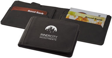 Бумажник Adventurer RFID, цвет сплошной черный - 13003700- Фото №2