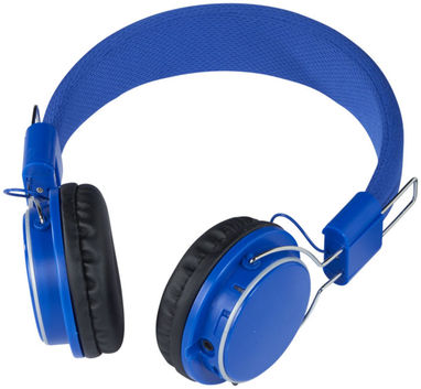 Наушники Bluetooth Tex, цвет ярко-синий - 13419902- Фото №1