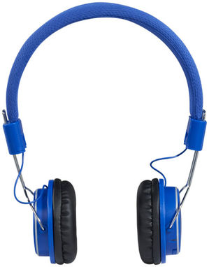 Навушники Bluetooth Tex, колір яскраво-синій - 13419902- Фото №3