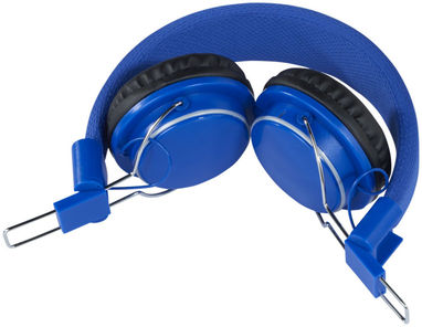 Наушники Bluetooth Tex, цвет ярко-синий - 13419902- Фото №5