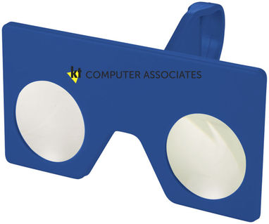 Міні віртуальні окуляри з кліпом, колір яскраво-синій - 13422102- Фото №2