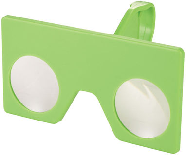 Мини виртуальные очки с клипом, цвет лайм - 13422104- Фото №1