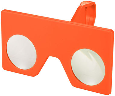 Міні віртуальні окуляри з кліпом, колір оранжевий - 13422105- Фото №1