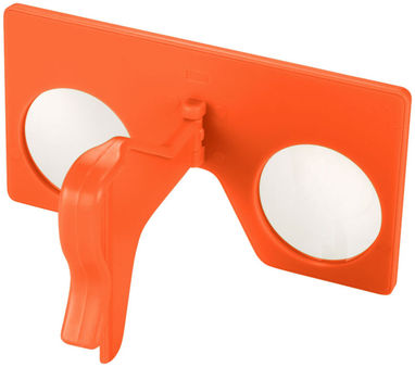 Міні віртуальні окуляри з кліпом, колір оранжевий - 13422105- Фото №3
