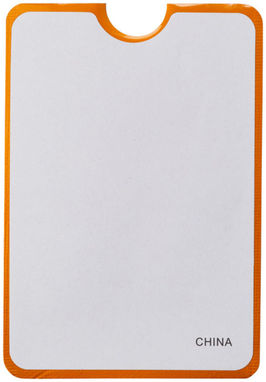 Гаманець для карт з RFID-чіпом для смартфона, колір оранжевий - 13424605- Фото №4