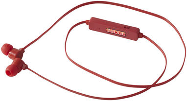 Кольорові навушники Bluetooth, колір червоний - 13425603- Фото №2