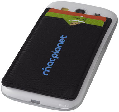 Бумажник RFID с двумя отделениями, цвет сплошной черный - 13425700- Фото №2