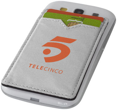 Бумажник RFID с двумя отделениями, цвет серебряный - 13425703- Фото №2