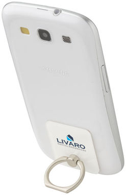 Підставка для телефону Halo, колір білий - 13426001- Фото №2