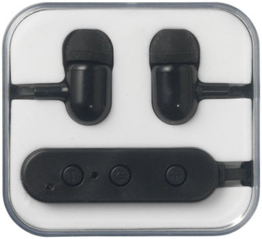Навушники Color Pop з Bluetooth, колір суцільний чорний - 13426300- Фото №3