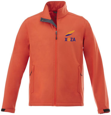 Куртка софтшел Maxson, цвет оранжевый  размер L - 38319333- Фото №2