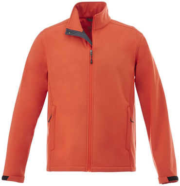 Куртка софтшел Maxson, цвет оранжевый  размер L - 38319333- Фото №3